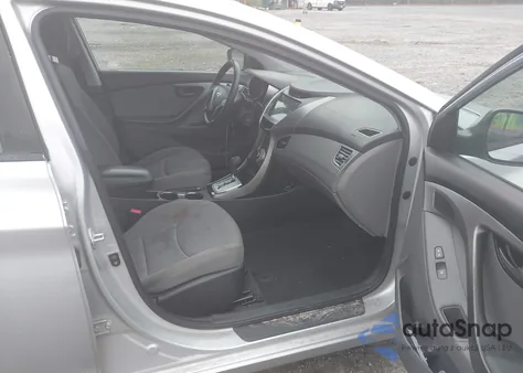 2012 Hyundai Elantra Gls (Ulsan Plant) from USA, damaged, VIN KMHDH4AE9CU220998
